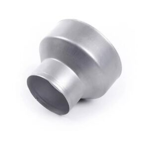 غطاء مروحة شفط ألمنيوم 6×4 بوصة (قصير)