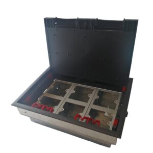 علبة فيش أرضية 6 فتحات موديل 50002