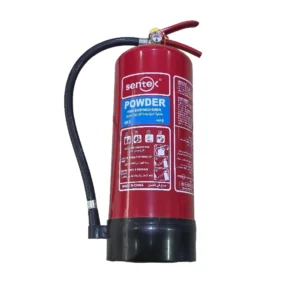 Sentec 6kg Dry Powder Fire Extinguisher — Covers classes ABC and E