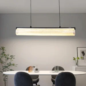 نجف مودرن أسود بمقاس 60 سم — 3 مصابيح بقوة 30 واط