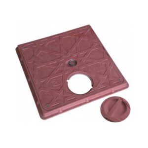 غطاء خزان الزامل 60×60 سم - رمادي