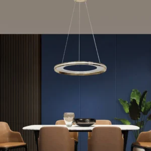 أبليك حائط مودرن ذهبي — 65 واط، بثلاثة ألوان إنارة