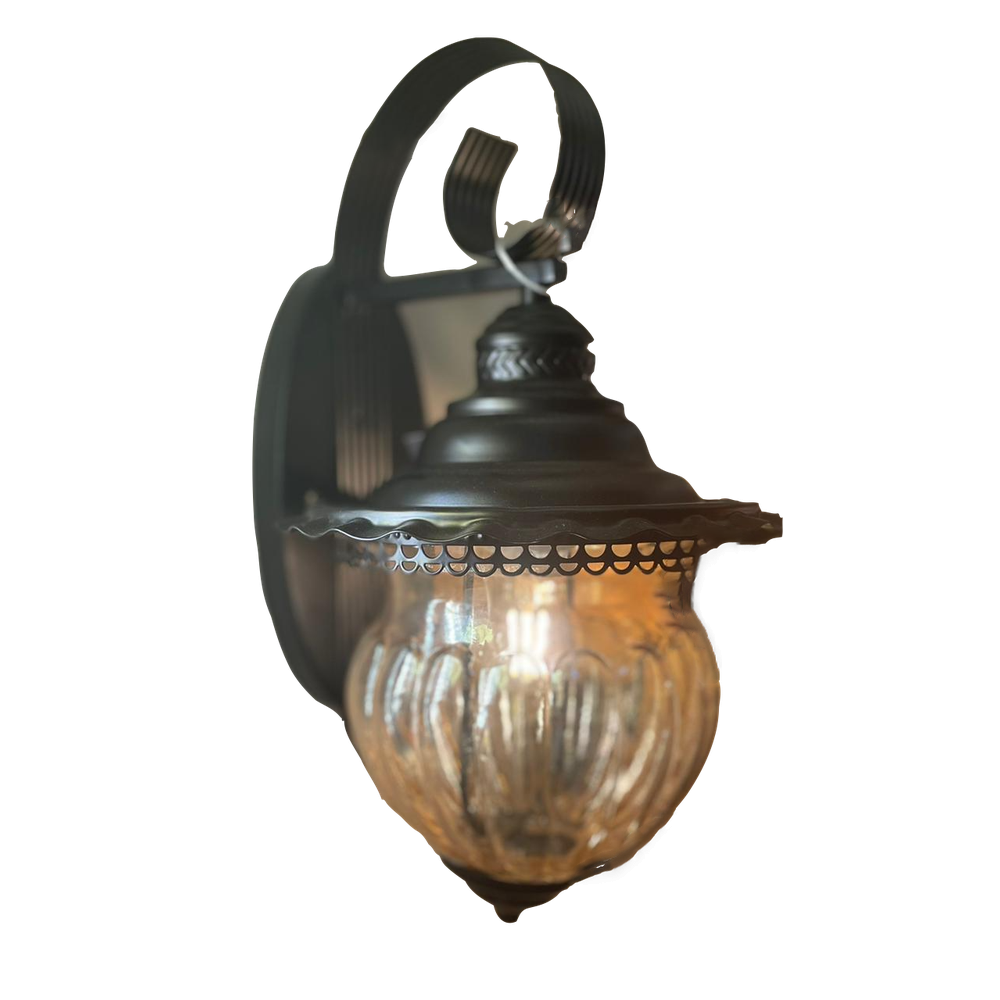 فانوس جداري أسود موديل 6605/1W