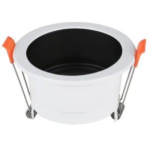 إطار سبوت لايت توفل بقطر 7 سم — أبيض / أسود