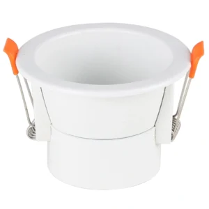 إطار سبوت لايت بقطر 7 سم — توفل أبيض و أبيض