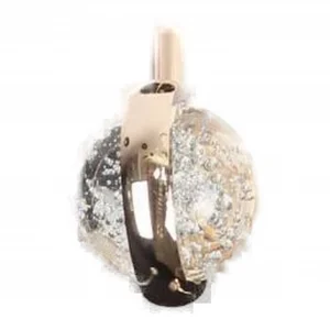 Elegant Prime Gold Single Pendant Light — 7W with 3 Changeable Light Colors