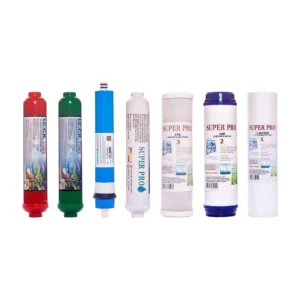 طقم خرطوشات فلتر مياه 7 مراحل صناعة فيتنام — سوبر برو