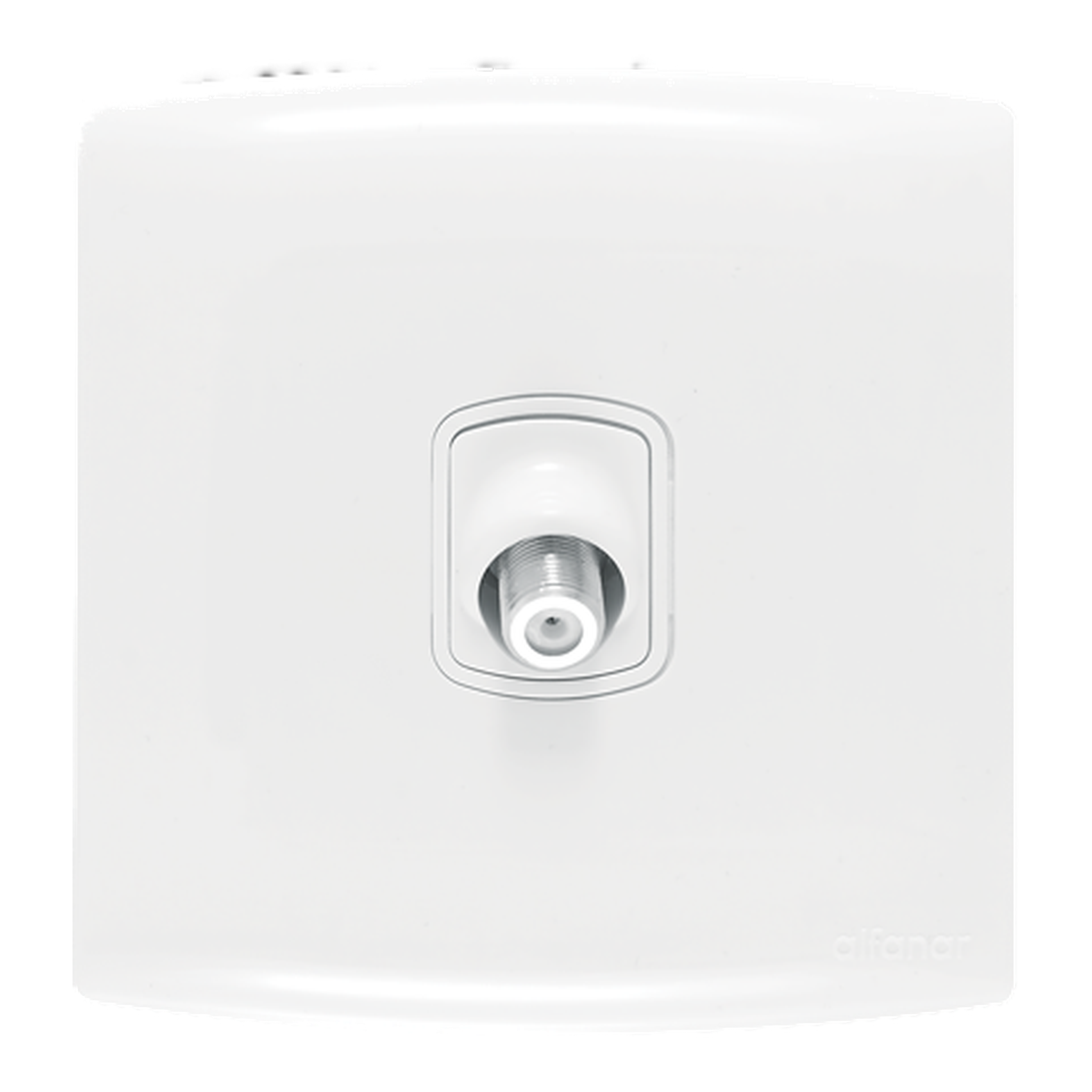 Single shower plug, 7x7 cm — White (Al Fanar)