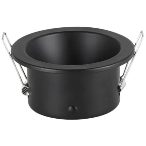 إطار سبوت لايت أسود بقطر 7 سم — مقاوم للماء IP65