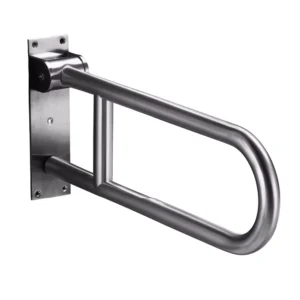 Wall grab bar for the elderly - 70cm long bathroom support with reliable wall mounting