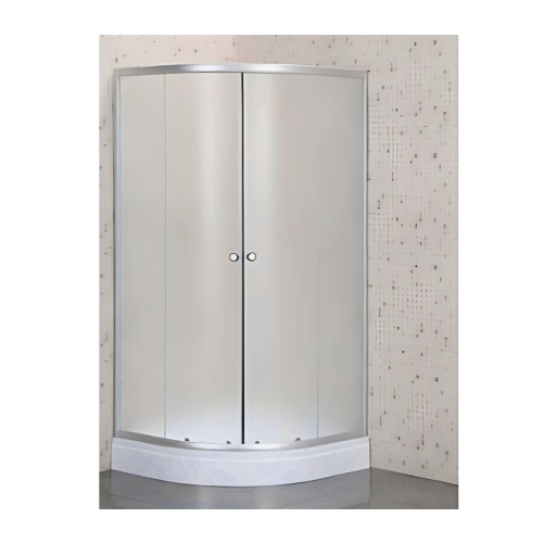 كابينة دش زاوية بزجاج معتم 70×70 سم