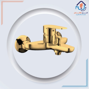 خلاط حمام ودش ألماني مقاوم للصدأ موديل 7274 بتشطيب ذهبي