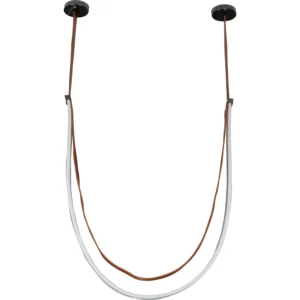 علاقة مودرن بنية بإضاءة صفراء 75 واط