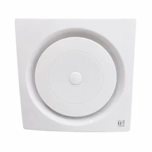 مروحة تهوية سقفية دائرية مقاس 8 إنش — سحب هادئ وسلس للمطابخ والحمامات — محرك نحاسي موثوق من YADIAN