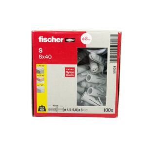 وتد بلاستيكي فيشر 8 مم — طراز 50108