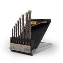 8-piece drill bit set from Caterpillar, model DA04901, for walls and concrete.