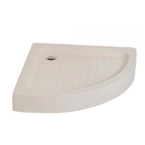 كابينة دش زاوية من يونكس بمقاس 80×80 سم — بيج