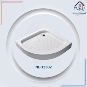 قاعدة دش زاوية أكريليك أبيض 80 × 80 سم