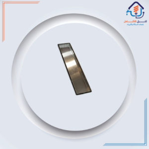 مصفاة بلاط إيطالية من دوجي - ستانلس ستيل مقاس 80×8.5 سم