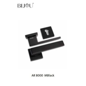 مقبض باب منفصلة أسود موديل 8000 BLJOU MBLACK