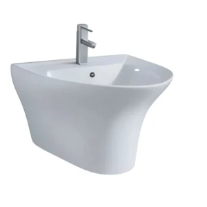 Tattoo 809 White Wall Mounted Washbasin — Stylish design for everyday use