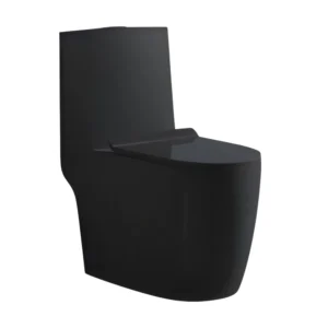 Black French toilet seat, model 875 | Dark finish – Luxury bathrooms with a modern design