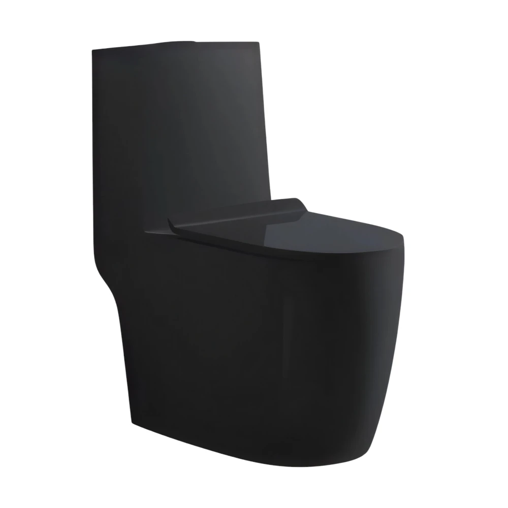 Black French toilet seat, model 875 | Dark finish – Luxury bathrooms with a modern design