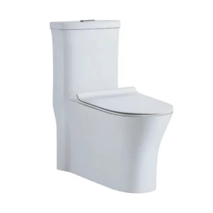 French toilet seat No. 894 White — A toilet seat with a balanced design and consistent quality