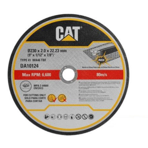 9-inch (230 x 2 mm) stainless steel cutting disc - CAT DA10124