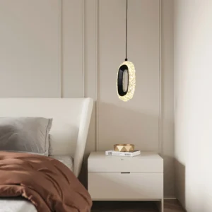 مصباح سقفي معلق مودرن أسود بثلاث إضاءات 9 واط (قطعة مفردة)