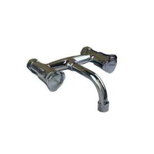 Orissa ablution mixer with chrome finish and Grohe handle — Model 90104