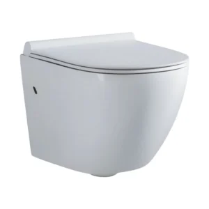 Square wall-hung toilet seat, model 911 — Modern, space-saving design