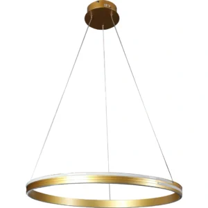 أبليك مودرن ذهبي بثلاثة ألوان إضاءة — 95 واط