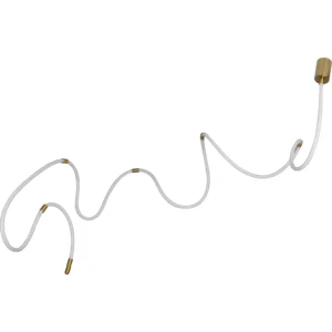 Modern pendant light in an olive green color, 95W yellow light