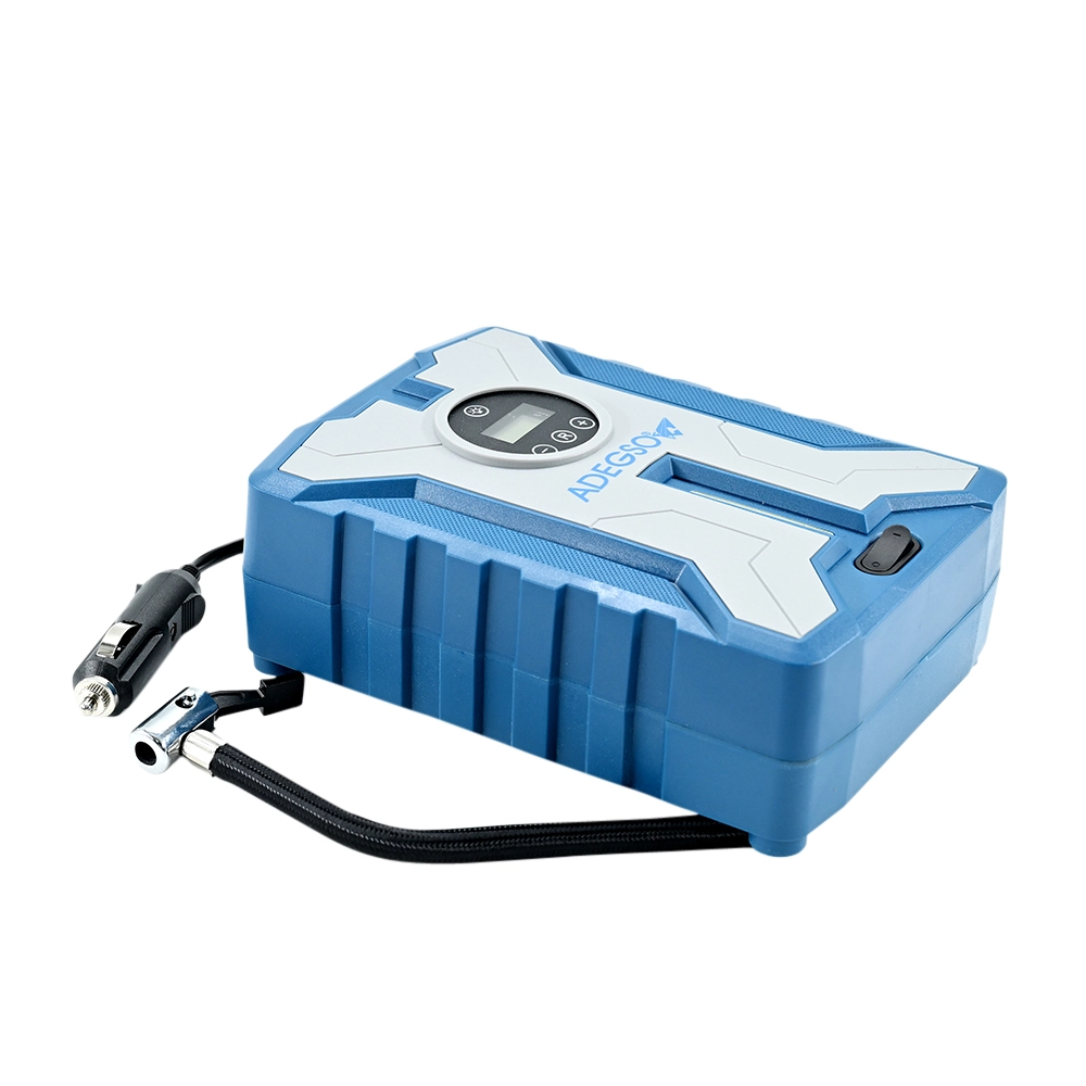 مضخة هواء رقمية للسيارة ADEGSO 12 فولت بشاشة LCD وإيقاف تلقائي