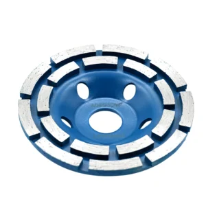 قرص جلخ ماسي ثنائي الصفوف من ADEGSO مقاس 4.5 بوصة (115 مم) للخرسانة والحجر