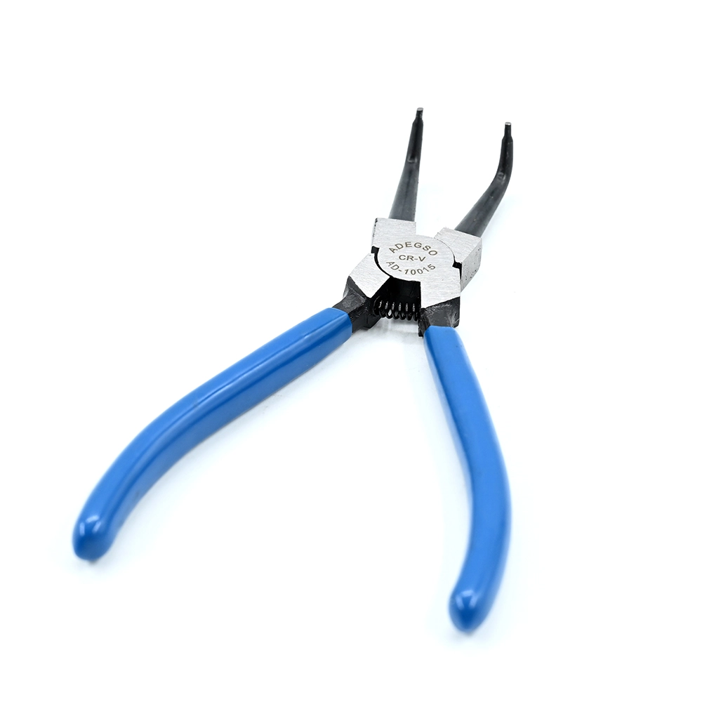 ADEGSO 7-inch Gooseneck Needle Pliers — A precision-grip hand tool for loosening and tightening rings, professional performance
