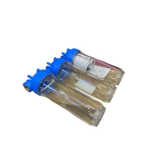 فلتر مياه ثلاثي Atlas Filtri موديل DP10 TRIO شفاف 10 إنش — صنع في إيطاليا