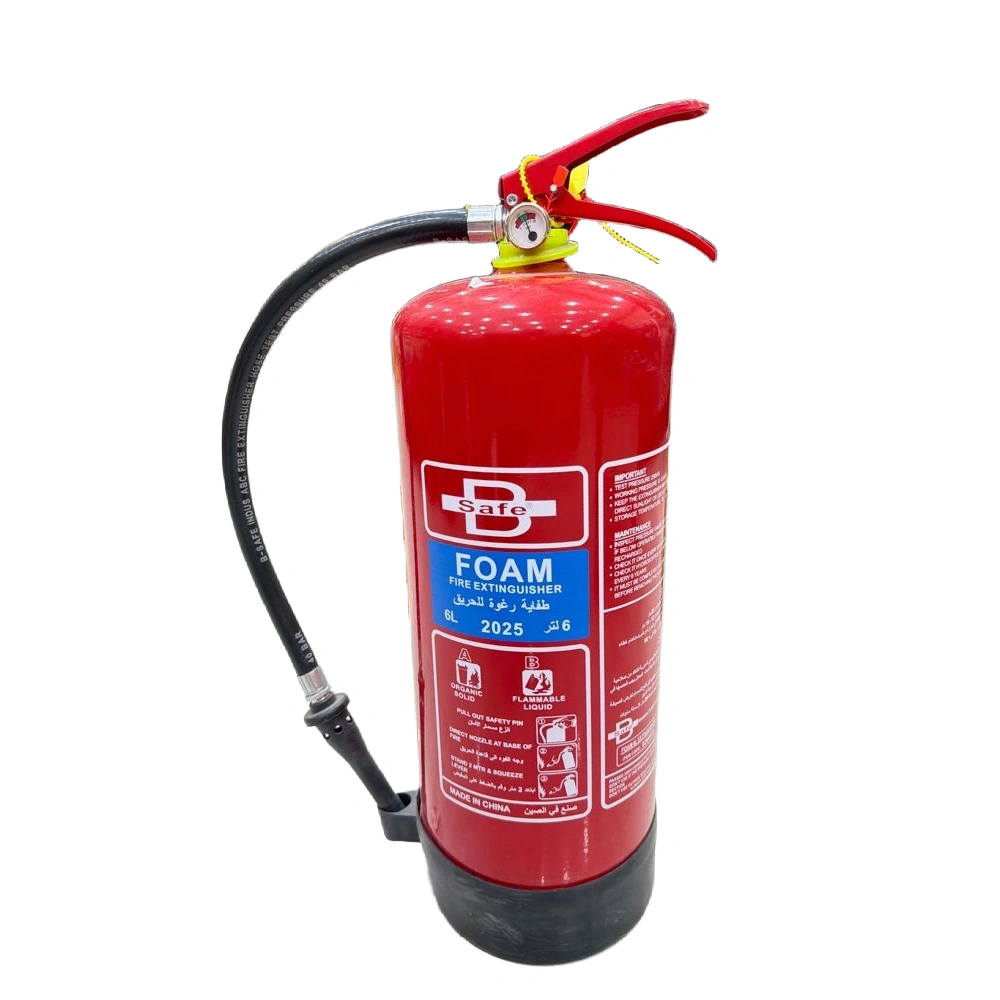 طفاية حريق رغوية B Safe — سعة 6 لتر