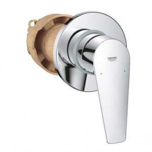 Grohe (BauEdge) Complete Concealed Mixer Set with Single Handle — Model 29040001