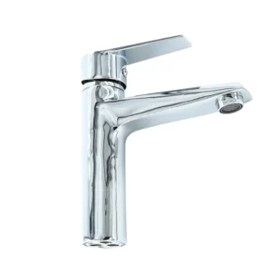 صنبور مغسلة بروبو BB-1001 بمقبض واحد — نحاس مطلي بالكروم