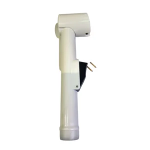 شطاف يدوي بلاستيكي أبيض موديل BHT-22-35-13 للاستخدام في الحمامات - SHATTAF