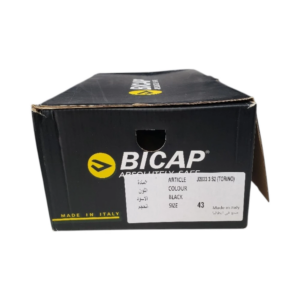 حذاء أمان BICAP TORINO — حماية S2 ومقاوم انزلاق SRC — مقاس 43 — صنع في إيطاليا