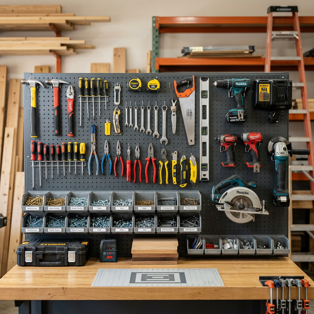 العدد والأدوات الأساسية لمشاريع البناء والتشطيب