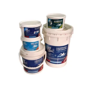 مسحوق كلور ألماني للمسابح – سريع الذوبان لتعقيم المياه – BT Super+ عبوة صغيرة