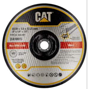 قرص قطع معادن احترافي من CAT بمقاس 230×3.0×22.23 مم - موديل DA10015