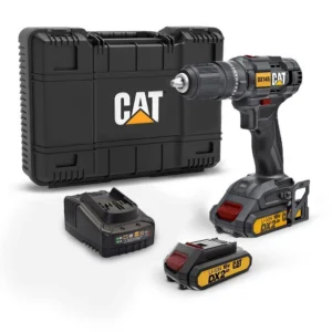 CAT DX145.1 Cordless Drill Kit - 18V with Two 2.0Ah Batteries