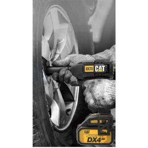 CAT DX72 18V Cordless Wrench Set with Brushless Motor and Two Batteries