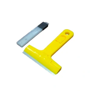 كاشطة يدوية محمولة لتنظيف الأسطح وإزالة البقع واللاصق — شفرة قابلة للفك (Clean)