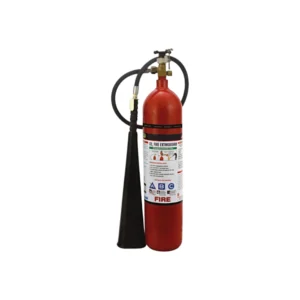 Carbon dioxide (CO2) fire extinguisher – Electrical and liquid fire fighting equipment – Immediate, residue-free protection with professional insulated hose